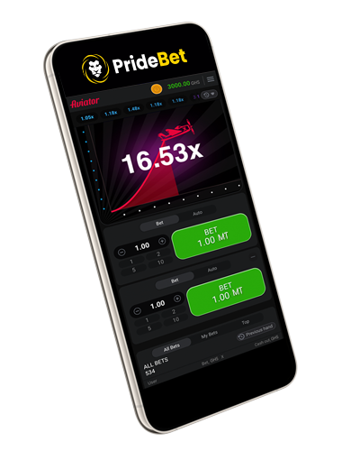 Aviator Game on Mobile phone